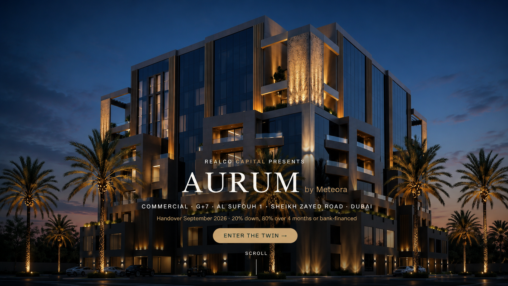 Aurum project preview image.